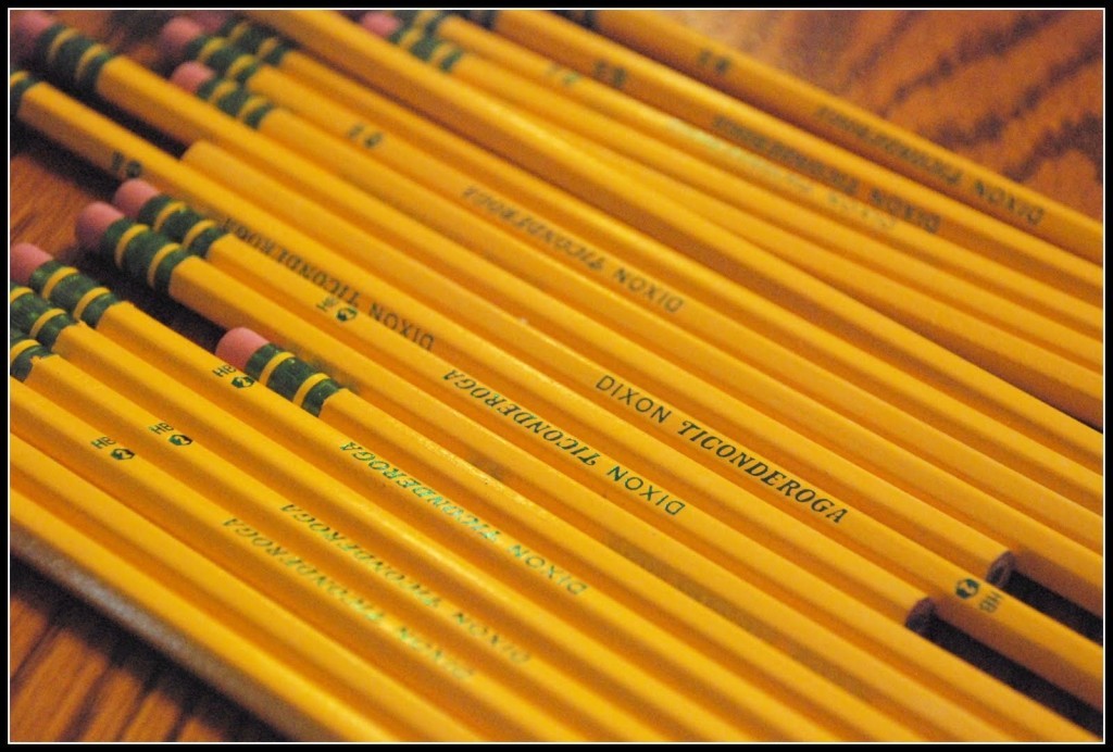 These Pencils Will Never Be Sharpened But They Are Still Put To Great