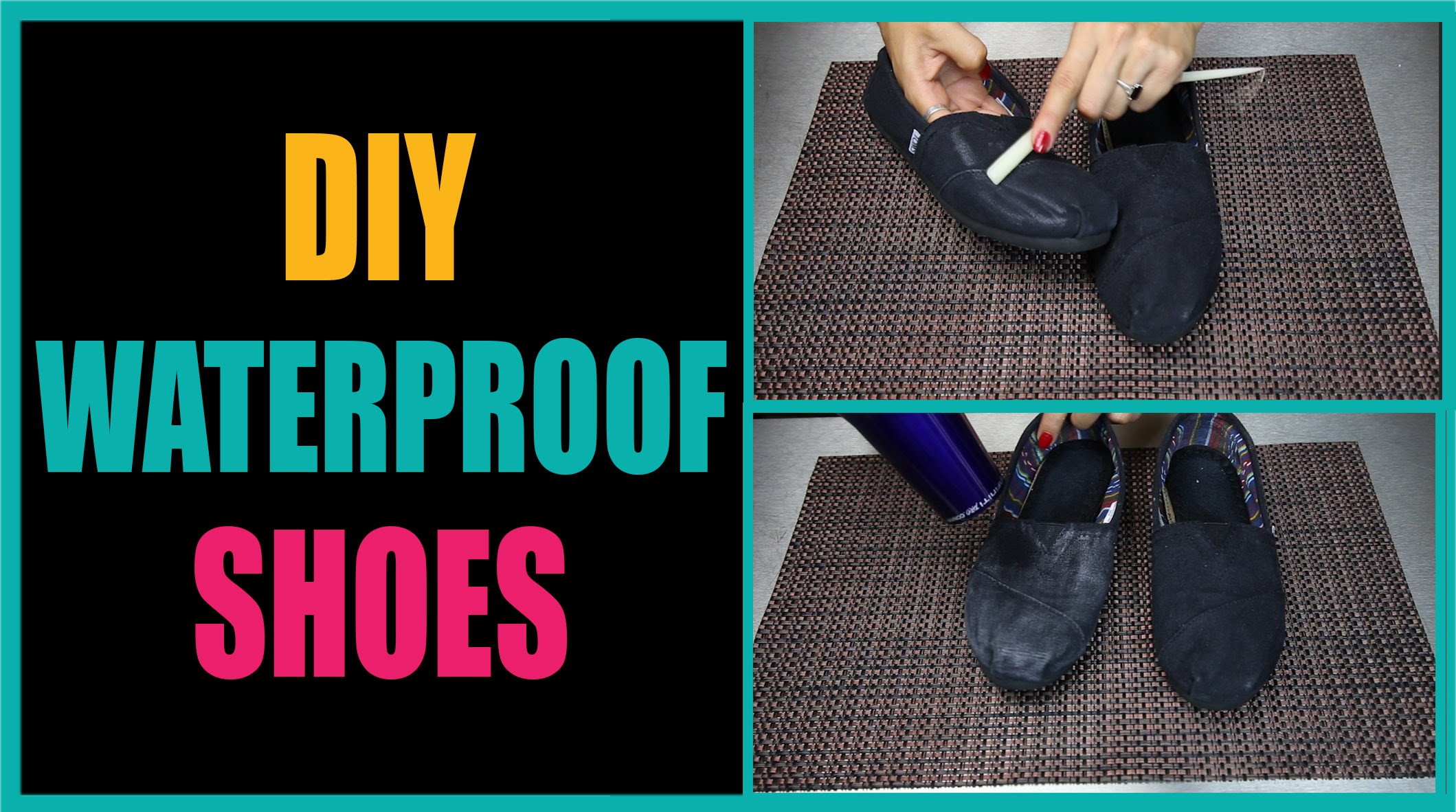 DIY WaterProof Shoes - Wise DIY | Wise DIY