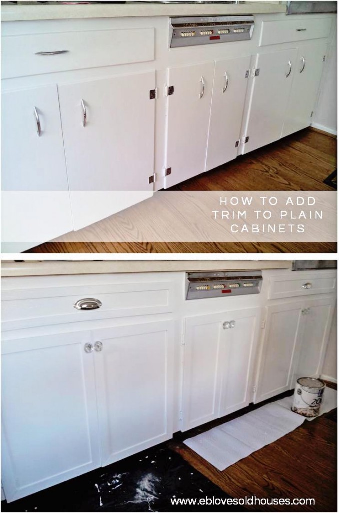 EB+Loves+Old+Houses+|+How+to+Add+Trim+to+Old+Cabinets