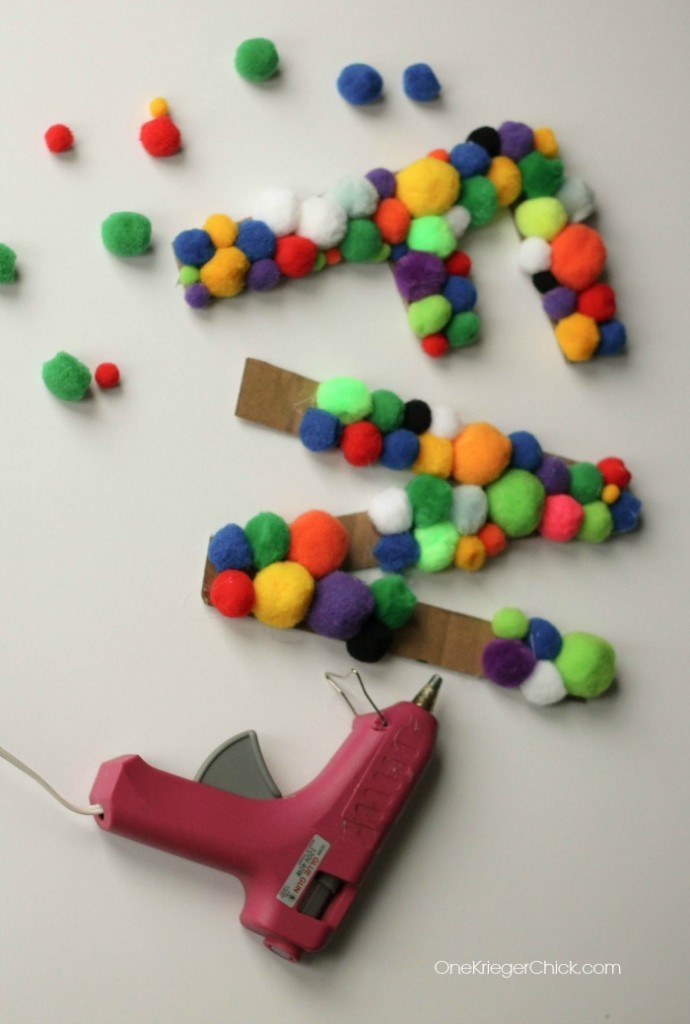 FUN-Pom-Pom-Letters-process-OneKriegerChick.com_