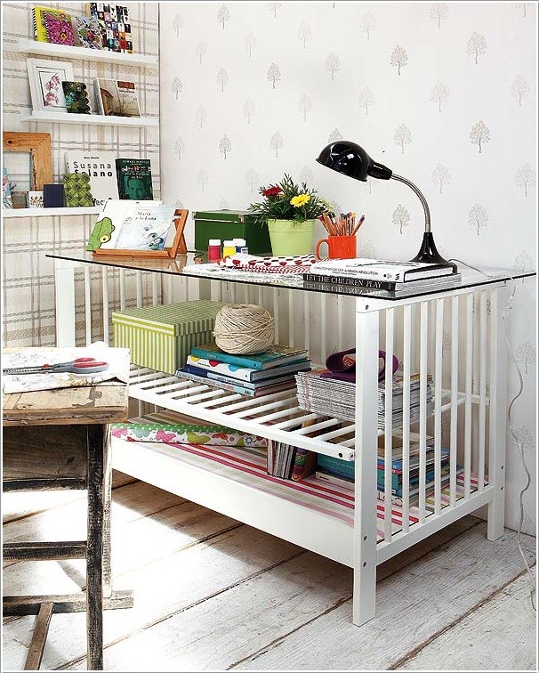 Desk-from-an-Old-Crib