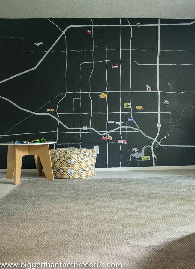 DIY-Magnetic-Map-Wall-Mural-for-a-Kids-Room-5-2