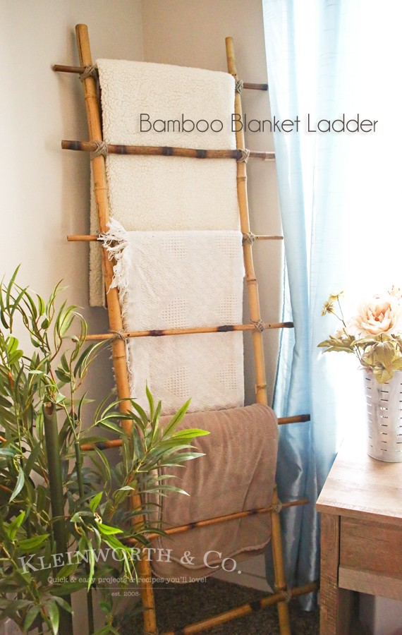 Bamboo-Blanket-Ladder