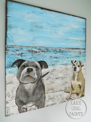 pallet beach dogs